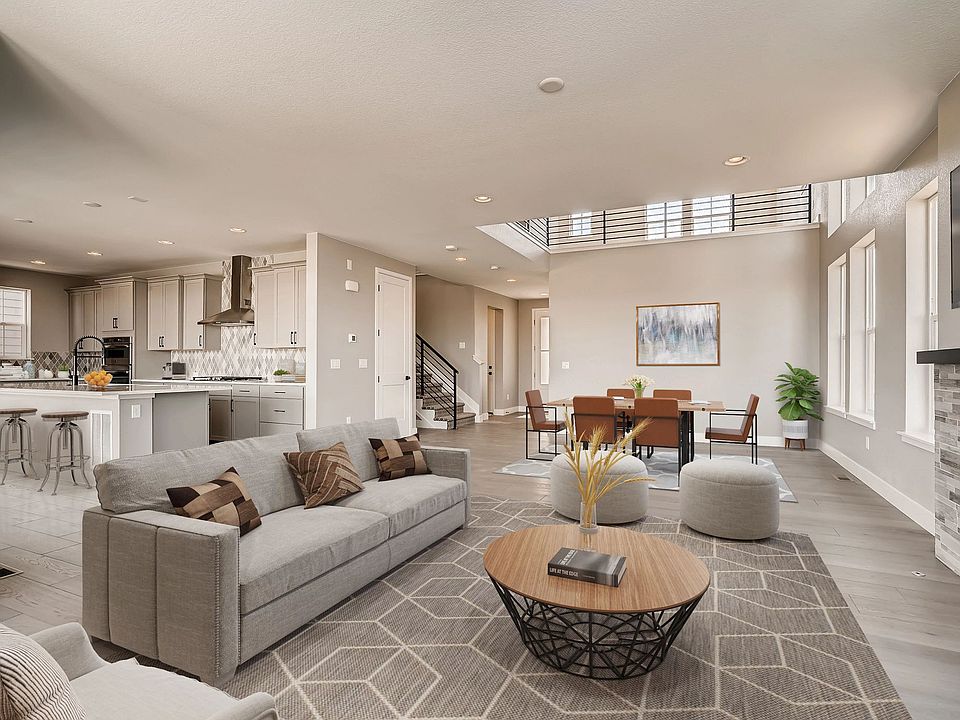 Merrick Great Room, Dining Kitchen - Virtually S