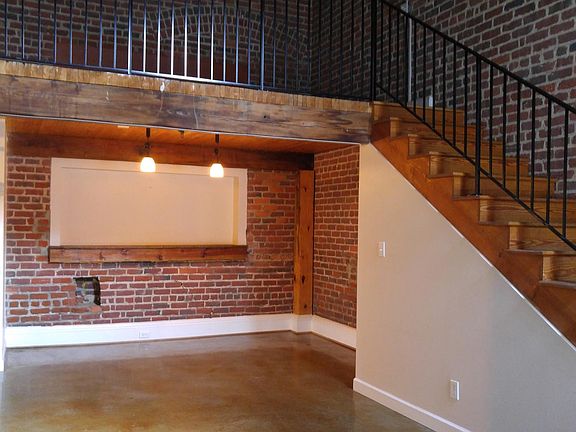 Living Area with open loft
