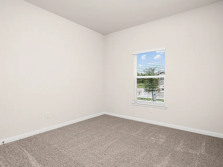 The secondary bedrooms are a great space for a children's bedroom, guest room, or home office.
