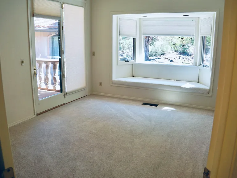 Guest Bedroom with walk in closet