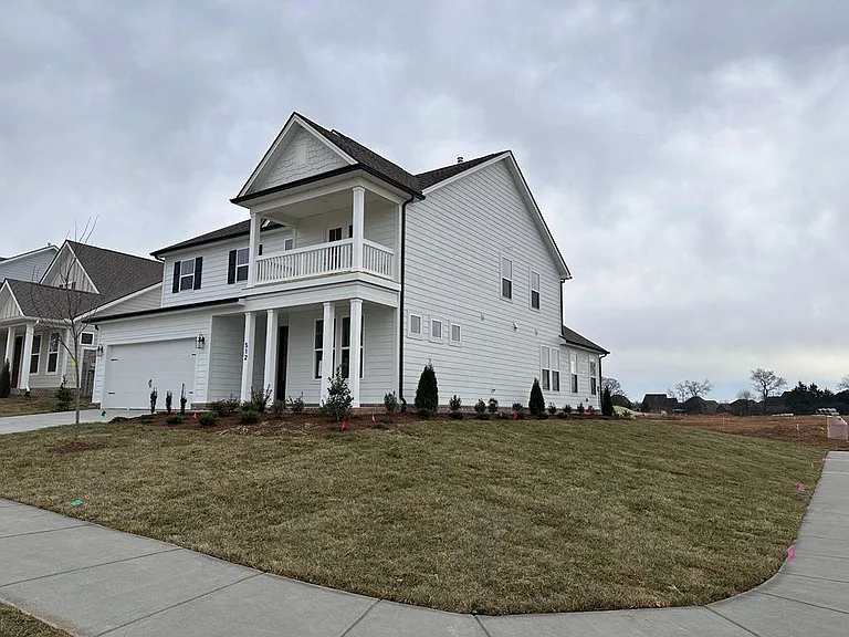 Corner lot for added privacy , with large back yard, side yard and front yard.