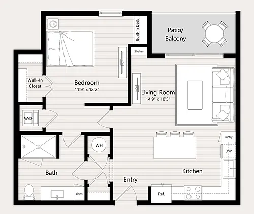 Floor plan A18