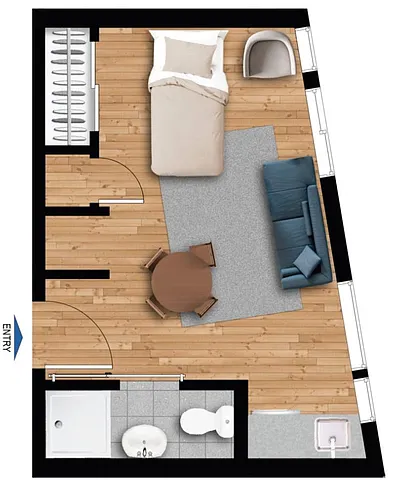 Floor plan Pink