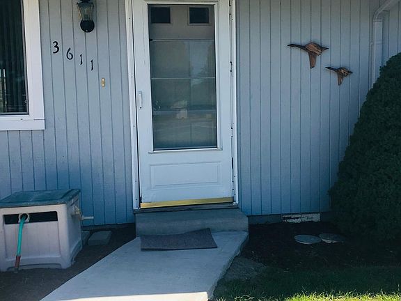 Front door.