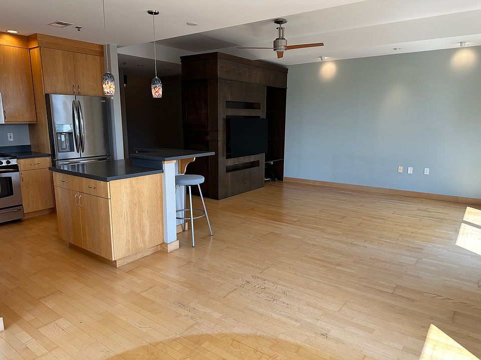 Dining looking toward living and kitchen