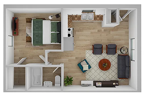 Floor plan 506