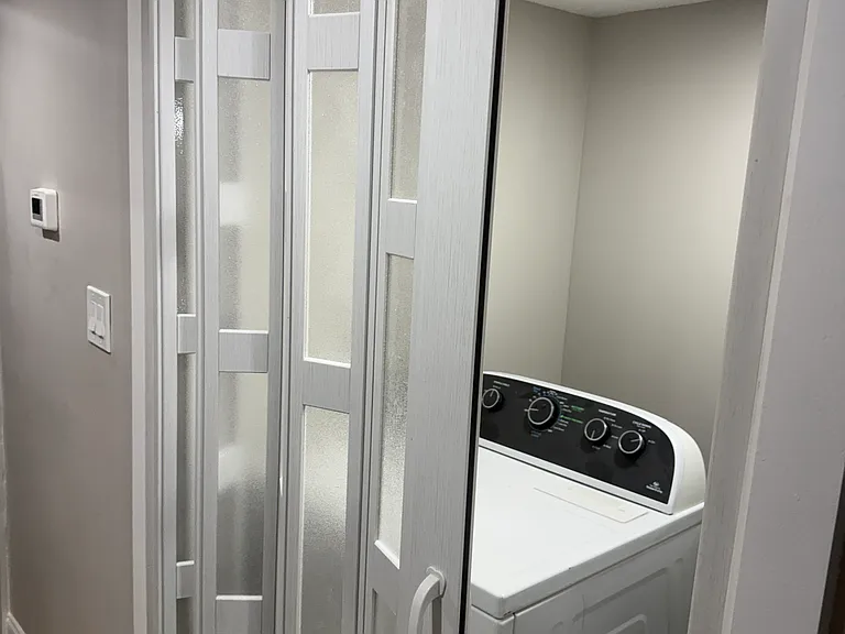 Laundry closet