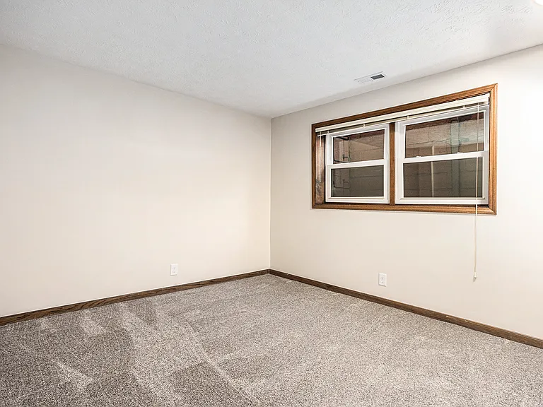 Basement bedroom
