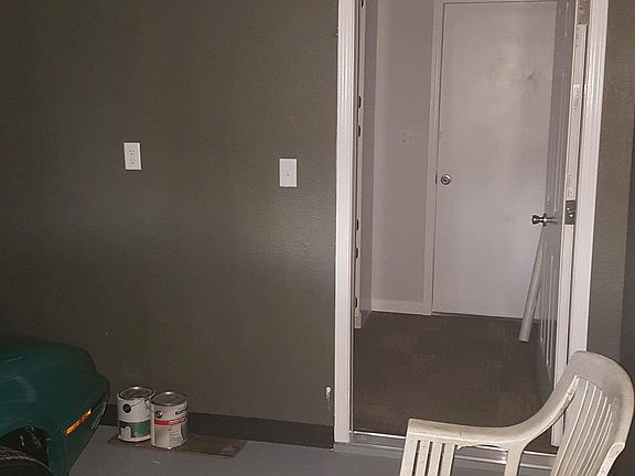 Garage looking into laundry 