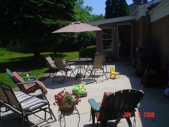 Back patio