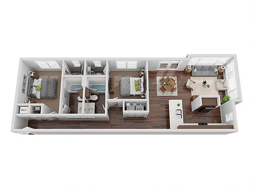 Floor plan B3