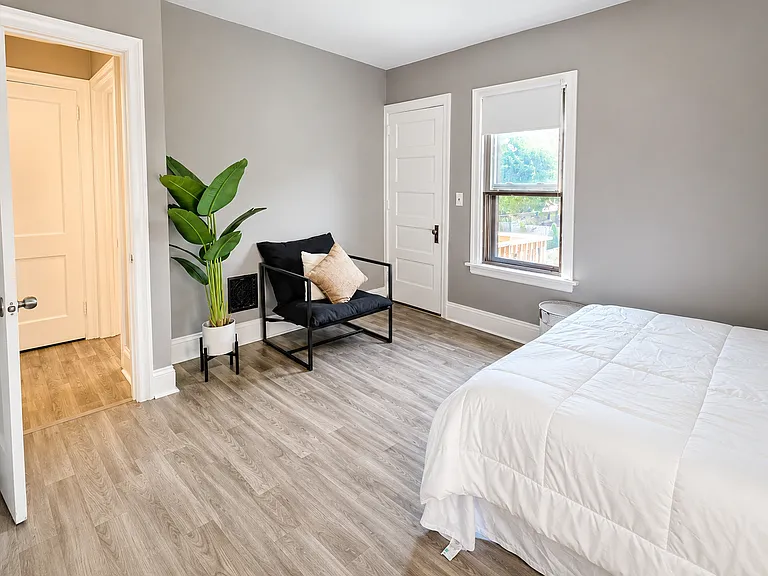 Additional private bedroom with natural light