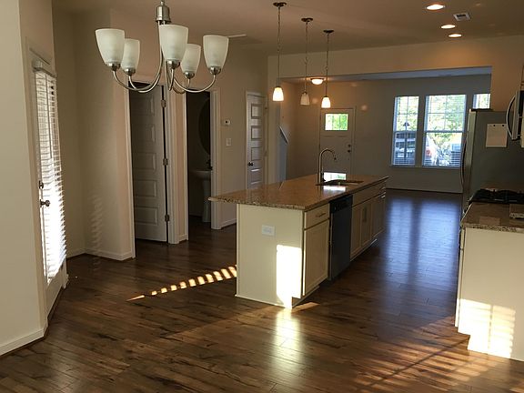 Dining room and kitchen