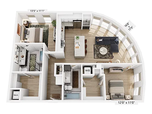 Floor plan B1