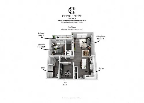 Floor plan Clinton