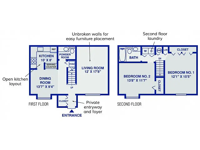Floor plan Whitpain