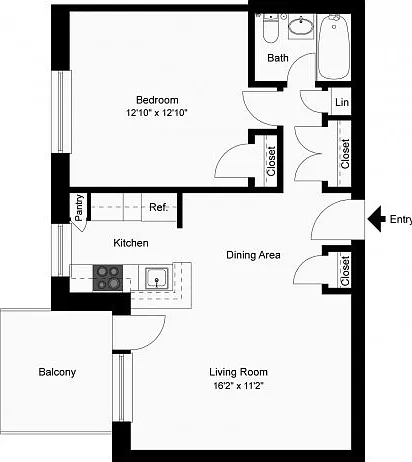 One bedroom Apartment One bedroom Apartment