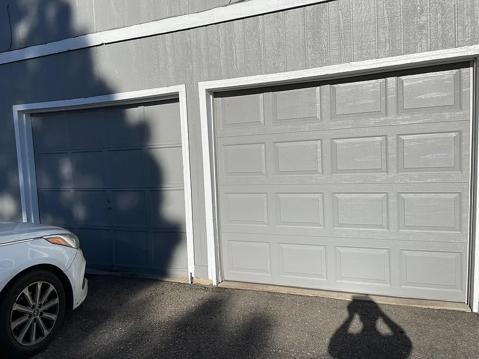 Attached garage to the building
