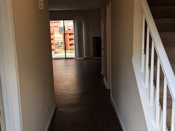 Entry, Kitchen on left stairs on right