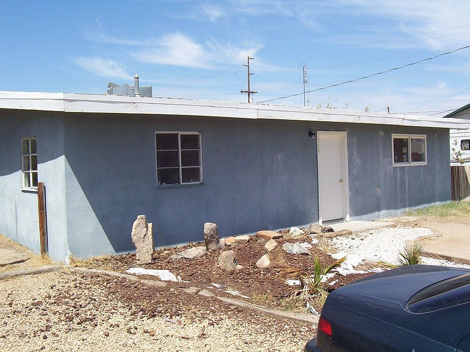 Left front of house