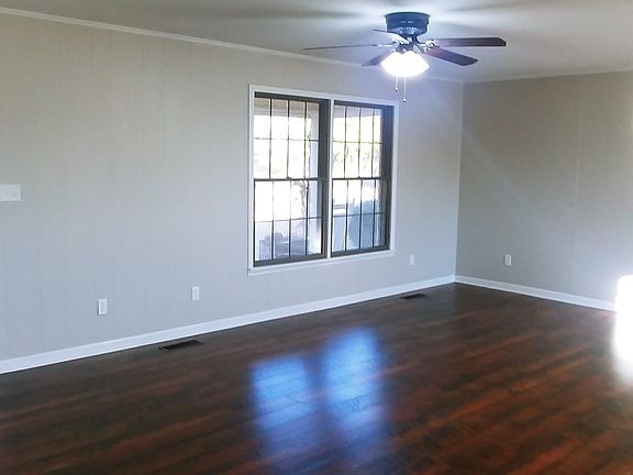 Living room open to eat-in kitchen