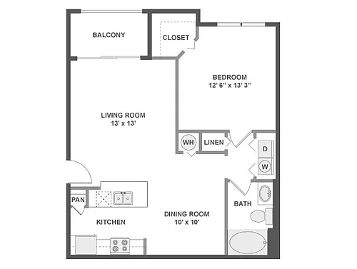 Floor plan A4