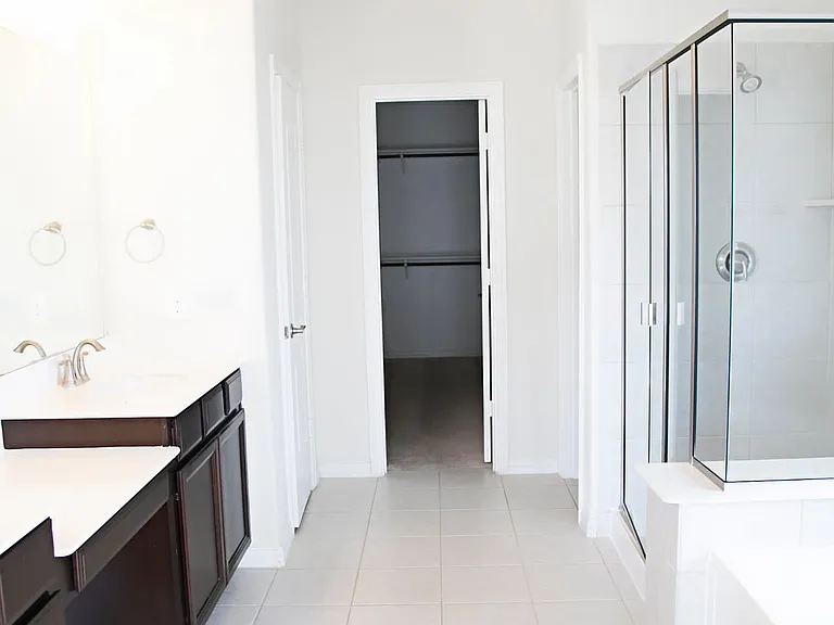 Master bathroom.