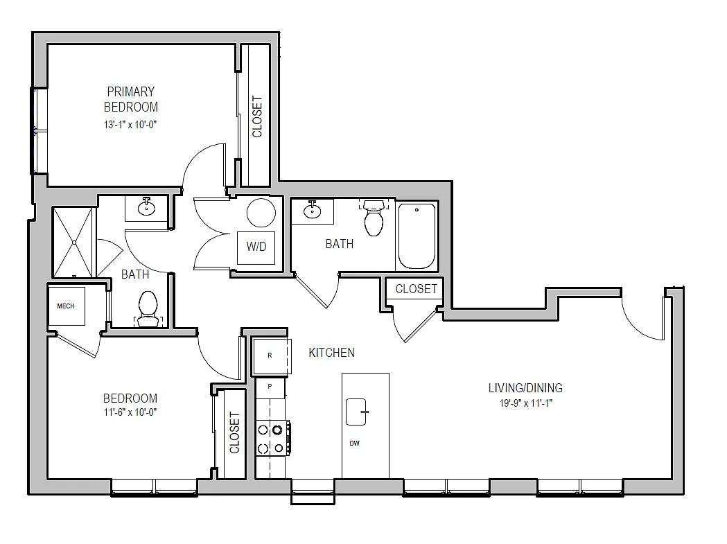Floor plan B22