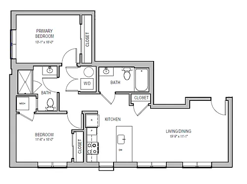 Floor plan B22