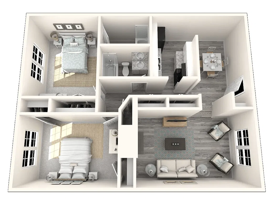 Floor plan Oak