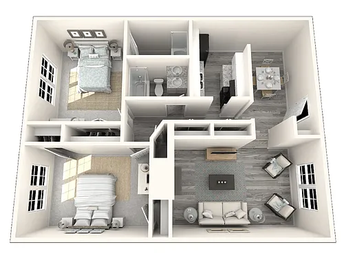 Floor plan Oak
