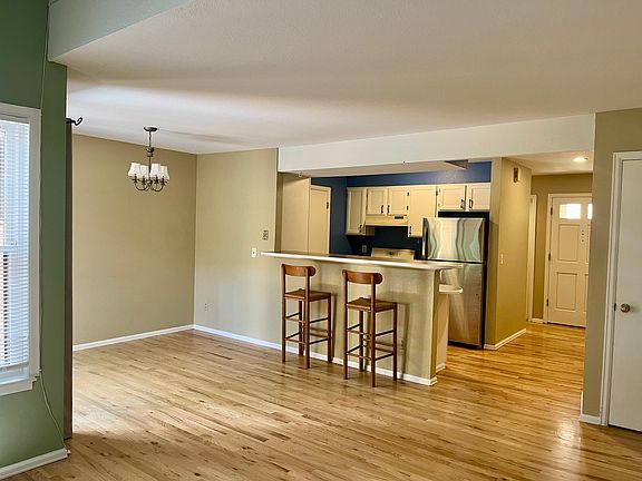 View of kitchen from main room