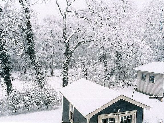 View from rear, winterng