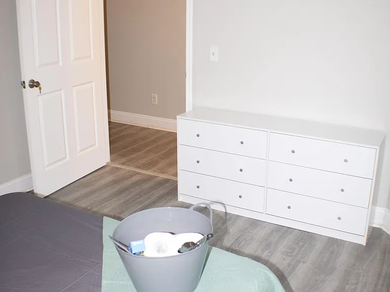 Dresser in room