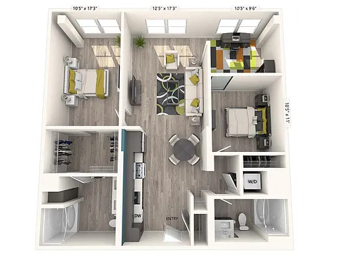 Floor plan 202