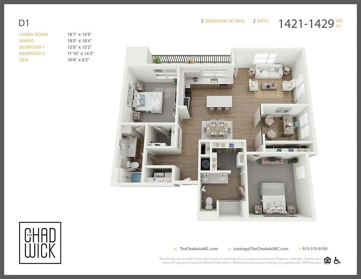 Floor plan D1