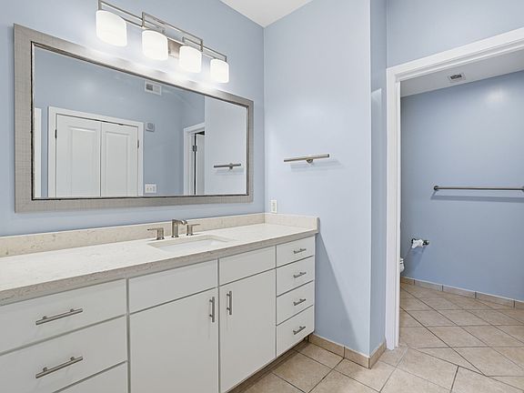 Renovated Bathroom with Modern Vanity