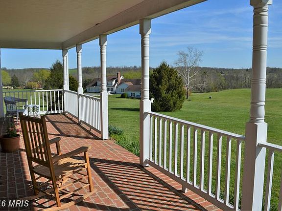 Front porch with stunning views all around