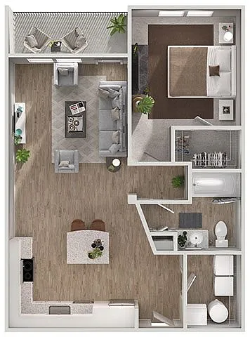 Floor plan A1B