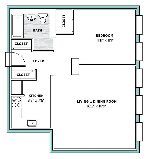 Floor plan Style 16
