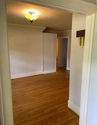 view from entry way into living room
