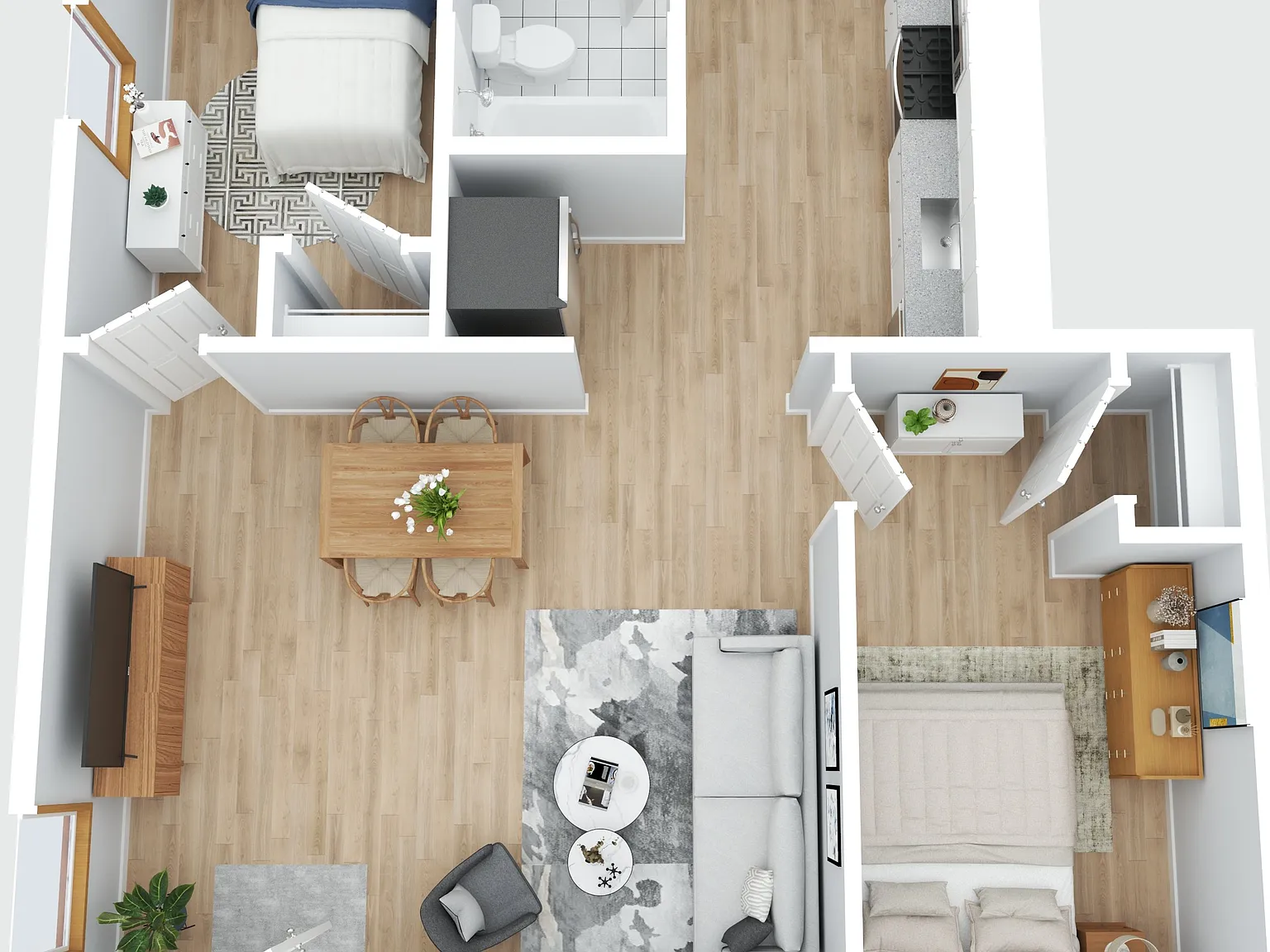 2 bed, 600 sqft, $1,900 — Photo 2
