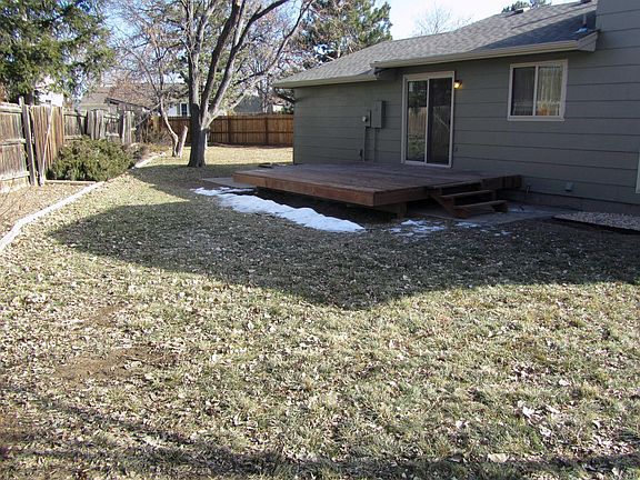 Back Yard Deck and Sprinklered