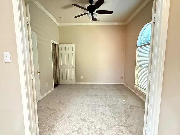 dedicated office space can also be used as as 4th bedroom or flex room