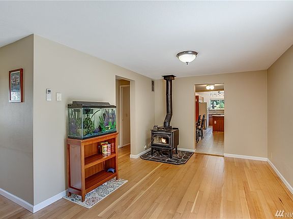 Take advantage of the air conditioning in the summer and the cozy wood stove in the winter.