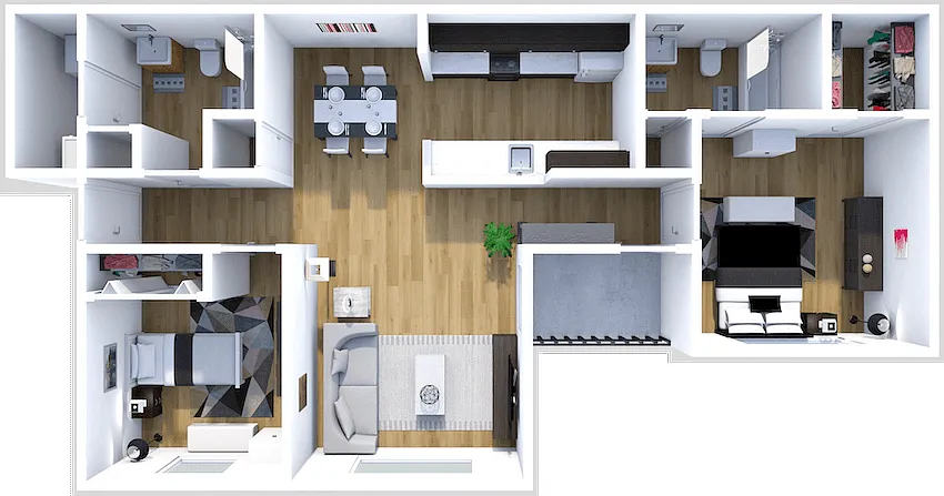 Floor plan Mariposa