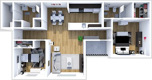 Floor plan Mariposa
