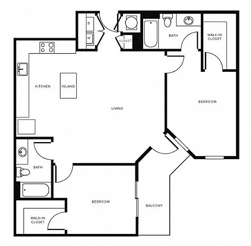 Floor plan B2D