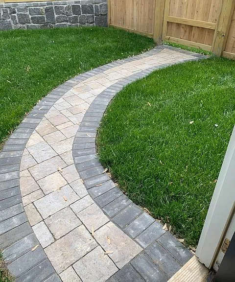 Detailed view of the new walkway
