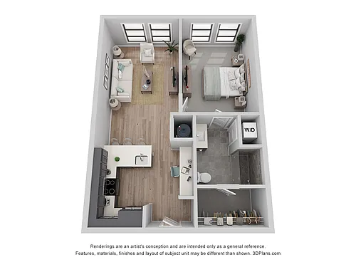 Floor plan B-1A1 ANSI